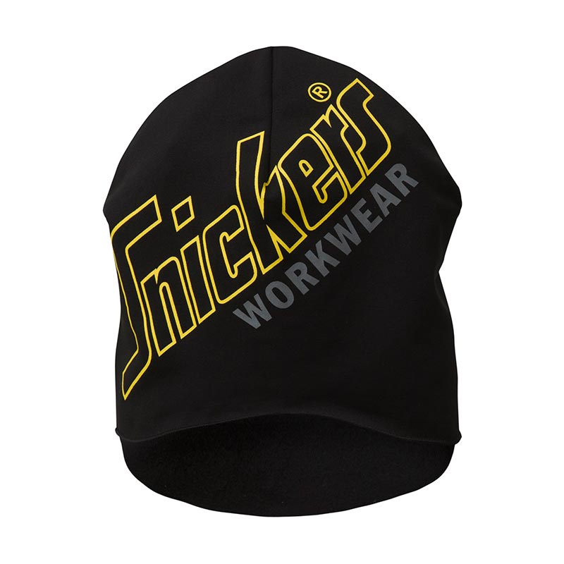 Snickers 9030 FlexiWork Stretch Fleece Beanie met Print 9030-0400