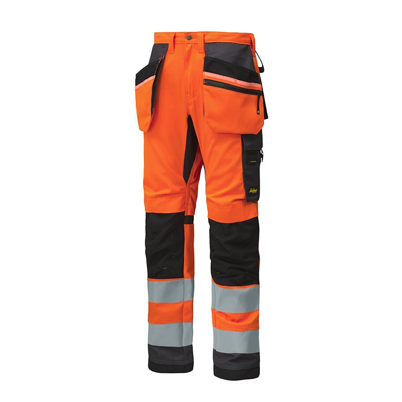 Snickers 6230 AllroundWork High Vis Werkbroek+ met Holsterzakken 6230