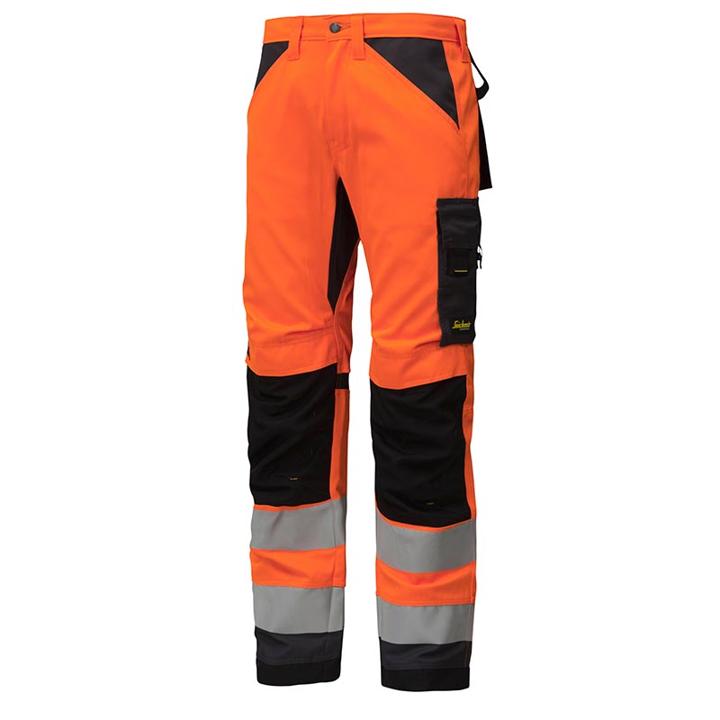 Snickers 6331 AllroundWork High-Vis Werkbroek+ Klasse 2