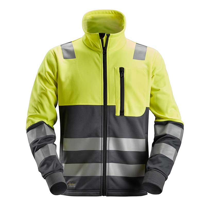 Snickers 8035 AllroundWork High Vis FZ Jack Klasse 2-6658