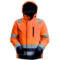 Snickers 1132 high vis jack oranje staalgrijs