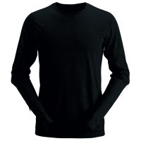 Snickers 2427 wollen t-shirt zwart