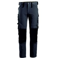 Snickers full stretch werkbroek 6371 steelgrey-black