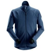 Snickers 8019 wollen jack donkerblauw melange