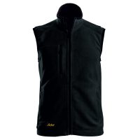 Snickers fleece bodywarmer 8024 zwart