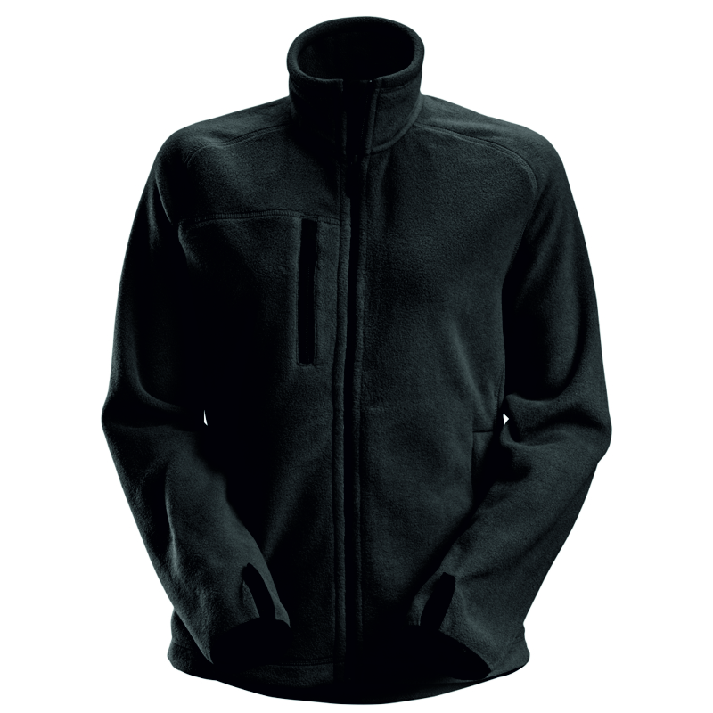 rs 8027 dames fleecejack zwart