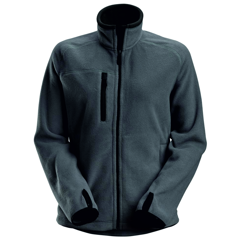 rs 8027 dames fleecejack staalgrijs