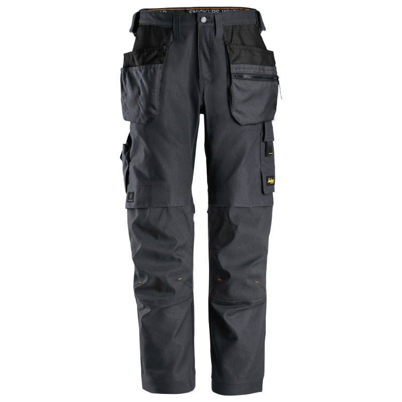 Snickers 6224 AllroundWork Canvas+ Werkbroek met Holsterzakken-5858