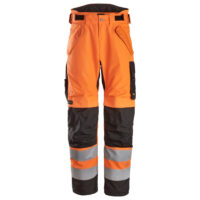Snickers 6630 High-Vis Klasse 2 Waterproof 37.5® 2-laags Licht gewatteerde Werkbroek-5504