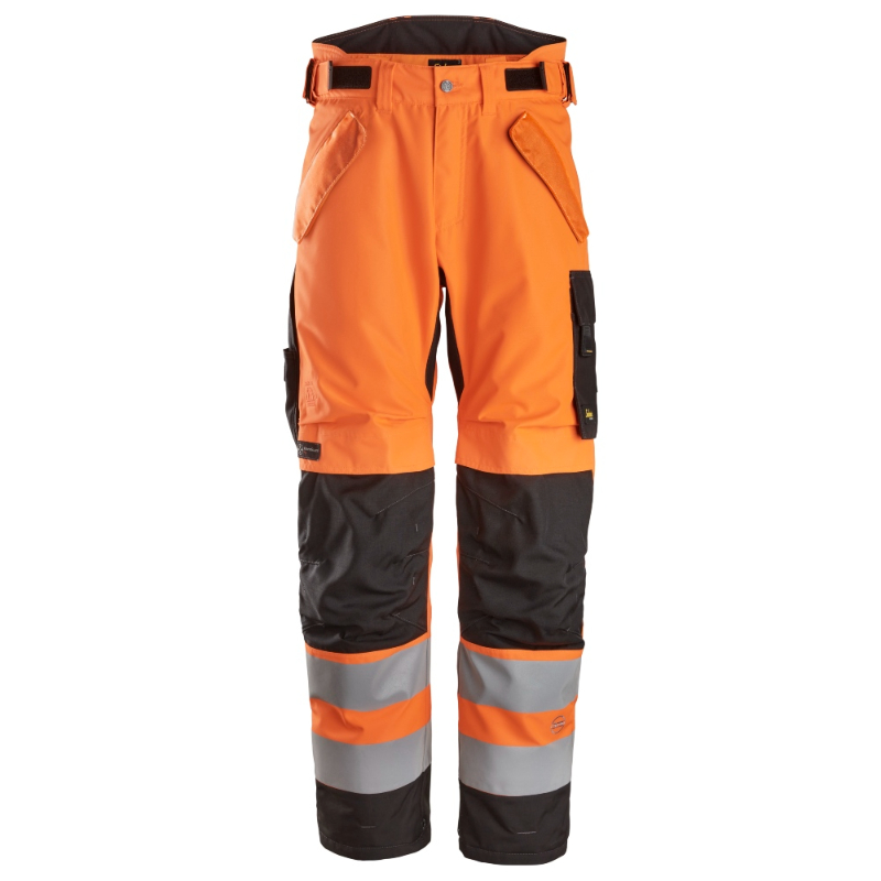 Snickers 6630 High-Vis Klasse 2 Waterproof 37.5® 2-laags Licht gewatteerde Werkbroek-5504