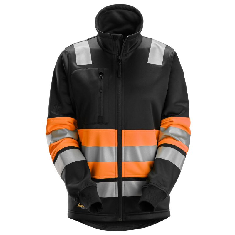 Snickers 8077 High-Vis Klasse 1 Damesjack met Volledige Rits-5504