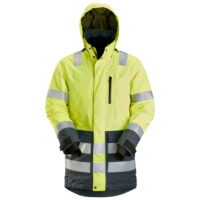 Snickers 1830 AllroundWork High-Vis Waterproof Parka KL 3-6658