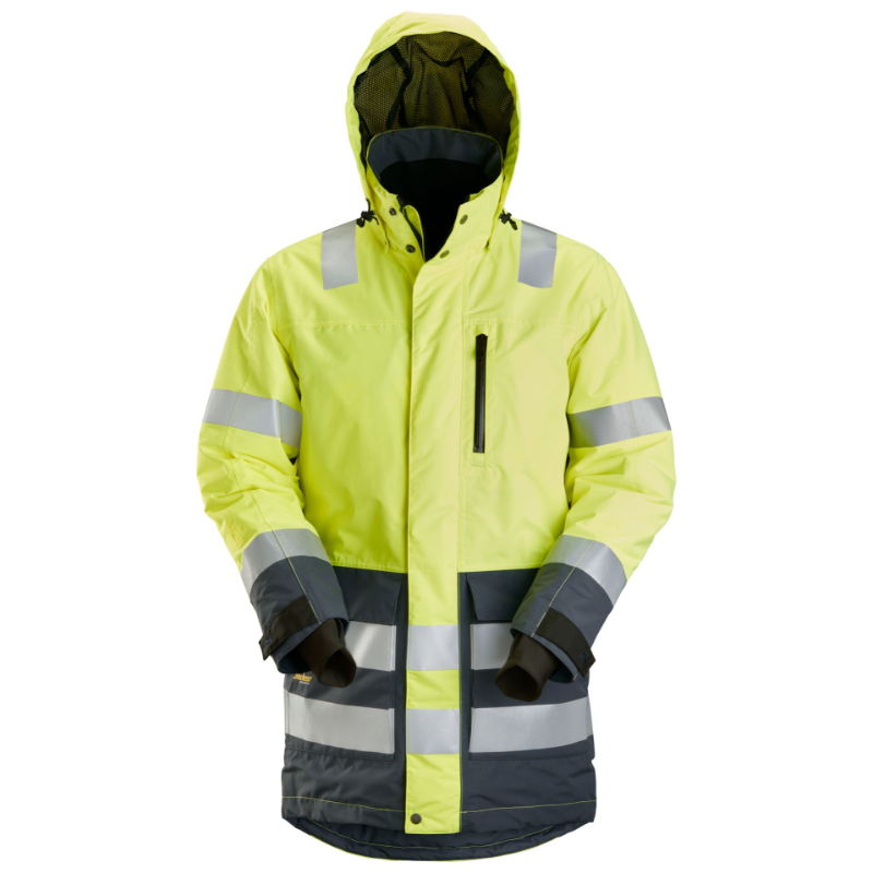 Snickers 1830 AllroundWork High-Vis Waterproof Parka KL 3-6658