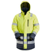 Snickers 1830 AllroundWork High-Vis Waterproof Parka KL 3-6695