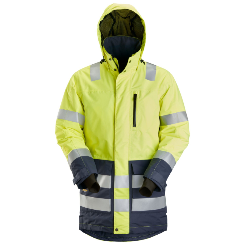 Snickers 1830 AllroundWork High-Vis Waterproof Parka KL 3-6695