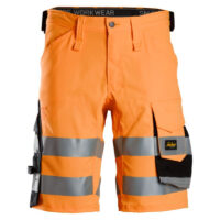 Snickers 6136 High-Vis Klasse 1 Stretch Korte Werkbroek-5504