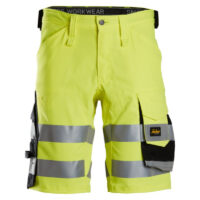 Snickers 6136 High-Vis Klasse 1 Stretch Korte Werkbroek-6604
