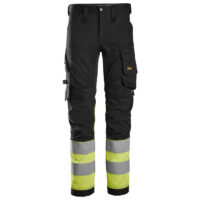 Snickers 6334 High-Vis Klasse 1 Stretch Werkbroek-0466