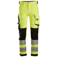 Snickers 6343 High-Vis Klasse 2 Stretch Werkbroek-6604